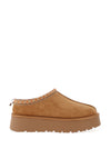 Xti Faux Fur Platform Slip On Shoe, Camel