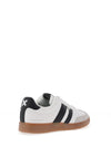 Xti Stripe Detail Lace Up Trainers, White