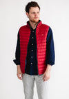 XV Kings by Tommy Bowe Newland Gilet, Red