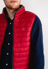 XV Kings by Tommy Bowe Newland Gilet, Red