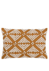 Riva Yard Taya Tuffed Rectangle Cushion, Gold