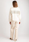 Y.A.S Jessie Rhinestone Fringed Jacket, Birch