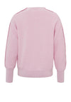 Yaya Boatneck Button Detail Sweater, Lady Pink