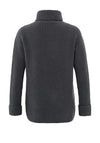 YAYA Turtleneck Ribbed Sweater, Pinstripe Grey