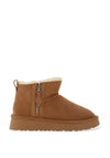 Yukon Canada Belleville Zip Detail Ankle Boots, Chestnut