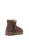 Yukon Canada Invvik Platform Ankle Boots, Chocolate