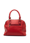 Zen Collection Weaved Dome Grab Bag, Red