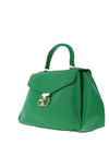 Zen Collection Medium Clasp Grab Bag, Green