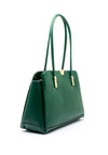 Zen Collection Pearl Charm Shoulder Bag, Green