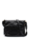 Zen Collection Flap Over Crossbody Bag, Black