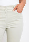 Zerres Cora Cropped Slim Comfort Jeans, Sage