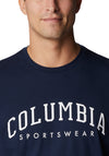 Columbia Rockway River Graphic T-Shirt, Navy