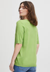 Fransa Blume Sweater, Lime Green