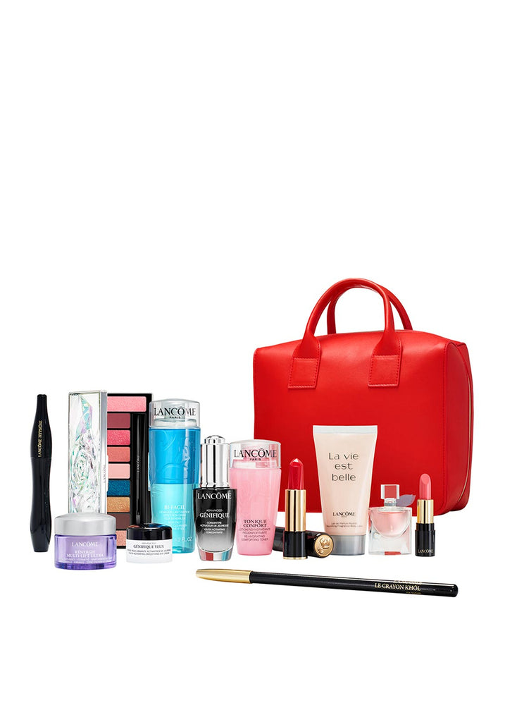 2021 Lancôme Beauty outlet Box featuring 9 Full Size