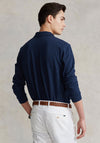 Ralph Lauren Classic Long Sleeve Polo Shirt, Blue Heather