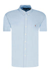 Ralph Lauren Oxford Classic Short Sleeve Slim Shirt, Blue