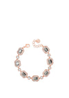 Absolute Halo Pendant Bracelet, Rose Gold