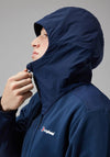 Berghaus Reacon Hooded Jacket, Dark Blue