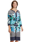 Betty Barclay Floral Tunic Dress, Navy Multi