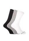 Calvin Klein Athleisure 3 Pair Socks, Grey Multi