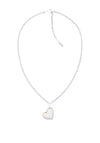 Calvin Klein Heart Necklace, Silver