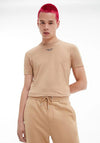 Calvin Klein Jeans Slim Organic Cotton T-Shirt, Timeless Camel