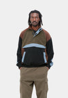 Carhartt Brody Half Zip Fleece, Black & Cypress