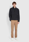 Farah Simpson Buttoned Fleece, True Navy