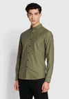 Farah Steen Slim Fit Shirt, Sage Green