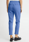 Fransa Stretch Jersey Casual Trousers, Powder Blue