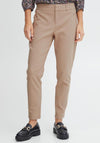 Fransa Carrie Mid Waist Trousers, Camel