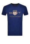 Gant Archive Shield T-Shirt, Deep Blue