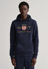 Gant Archive Shield Hoodie, Evening Blue