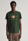 Gant Archive Shield T-Shirt, Storm Green