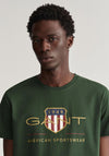 Gant Archive Shield T-Shirt, Storm Green