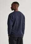 Gant Crest Shield Sweatshirt, Evening Blue