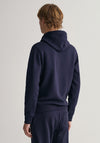 Gant Medium Archive Shield Hoodie, Evening Blue