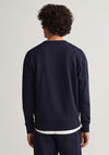 Gant Original Crew Neck Sweater, Evening Blue