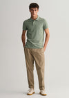 Gant Original Pique Polo Shirt, Kalamata Green