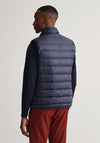 Gant The Light Down Gilet, Evening Blue