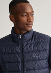 Gant The Light Down Gilet, Evening Blue