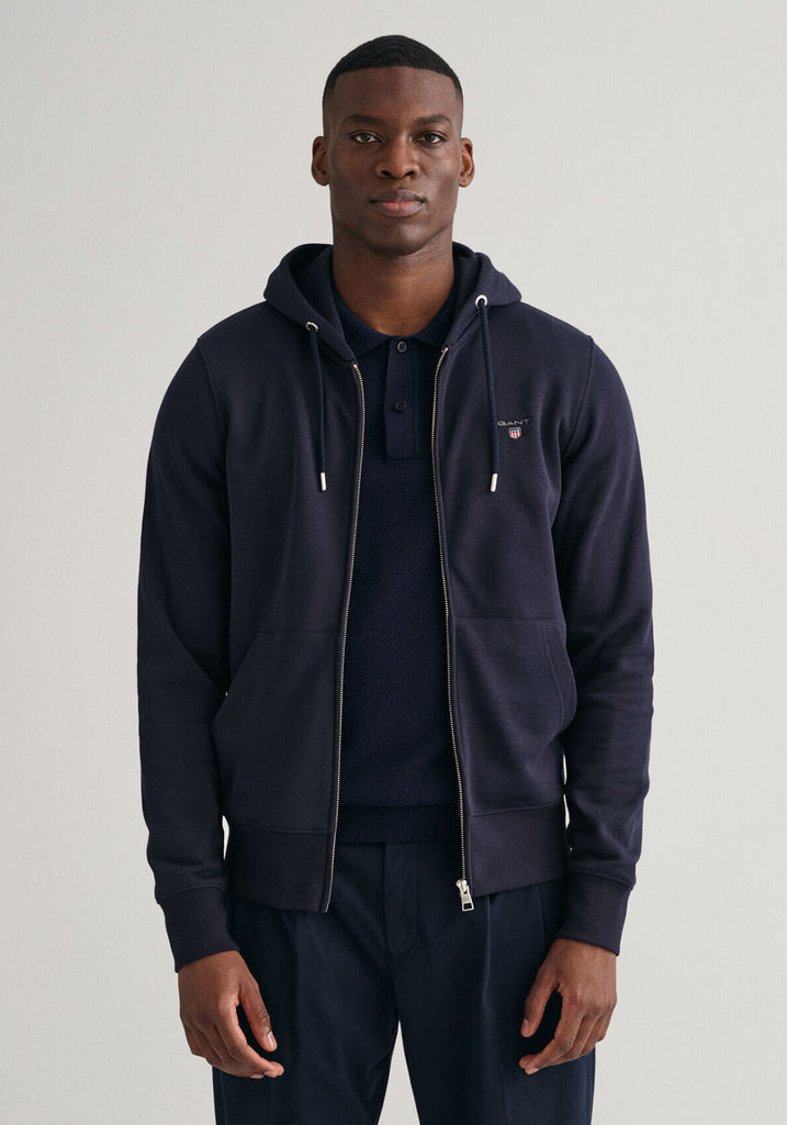 Gant hoodie 2024 evening blue