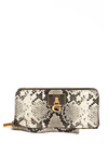 Guess Stephi Python Print Wallet, Black Multi