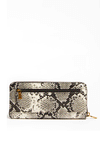 Guess Stephi Python Print Wallet, Black Multi