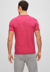 Hugo Boss Curved Logo T-Shirt, Pink