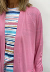 Rabe Lightweight Knit Cardigan, Pink