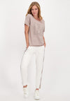 Monari Rhinestone T-Shirt, Taupe