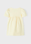 Name It Mini Girl Freja Short Sleeve Dress, Pineapple Slice