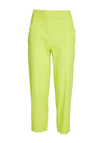 Naya Cotton Slim Leg Trousers, Daiquiri