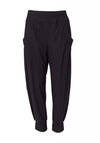 Naya Pocket Tuck Leg Trousers, Black